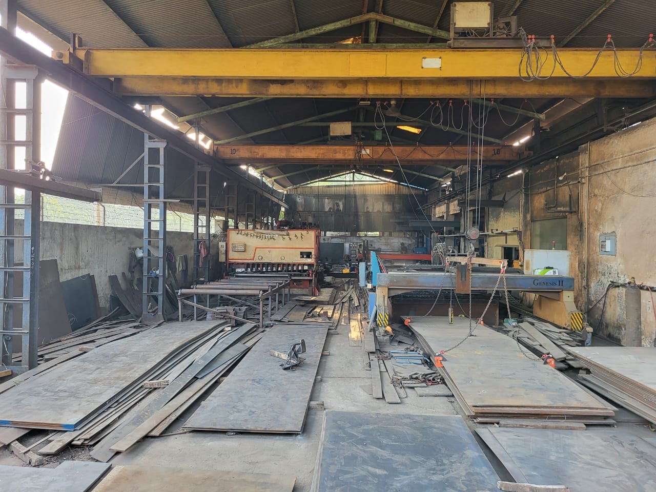 Laser Cutting and Hydraulic Shearing